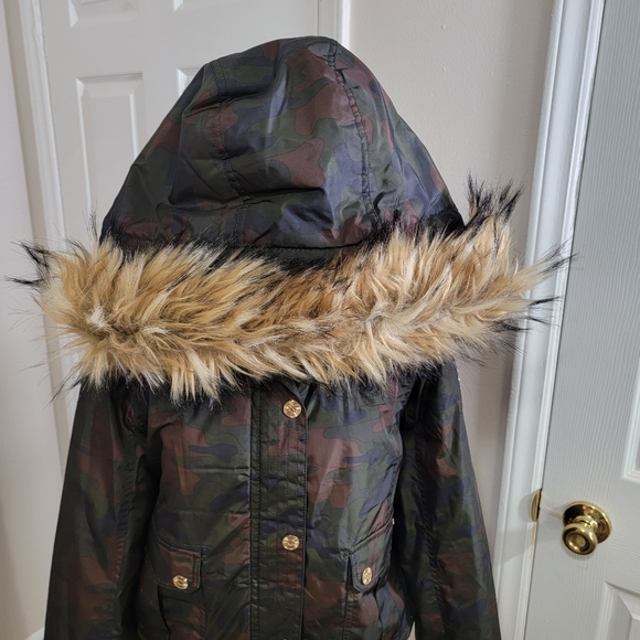 ROCAWEAR WOMENS CAMO HOODED PARKA SZ M - Picture 10 of 16